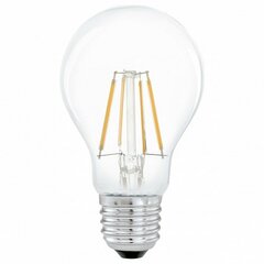 Лампа светодиодная филаментная E27 4W 2700К прозрачная 11491